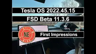 Tesla - FSD Beta 11.3.6 - Minneapolis First Impressions