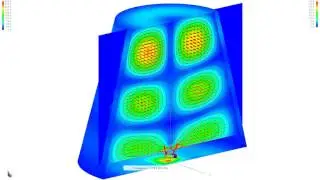 Integer frustum 2.4 - 2.5Ghz sweep