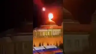Удар по Кремлю - по лысой голове Путина #славаукраїні #сво #ukraine #путин #дрон #беспилотник
