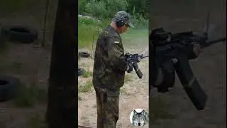 Saiga-12К 030 shooting IPSC.