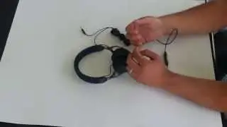 Turn Mobile Headphones into PC Headset w/ MIC - TekNmotion Headsetter Cable