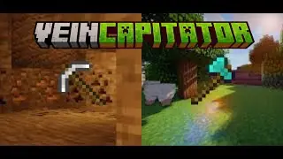 Edds' VeinCapitator Showcase - Minecraft Bedrock Addon for 1.21 and above
