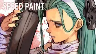 speed paint - A.B.A Guilty Gear