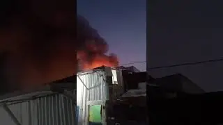 kebakaran barusan terjadi