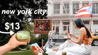 What I Spend Alone In a Day in NYC as a 26 yrs old | art shows, puerto rican festival & fashion