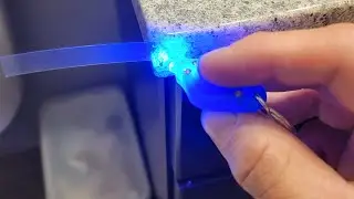 Fast DIY Countertop Repair - Acrylic Repair Kit #shorts #youtubeshorts #diy #short