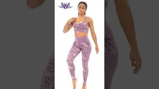 embossed leopard patchwork sexy yoga sports wear