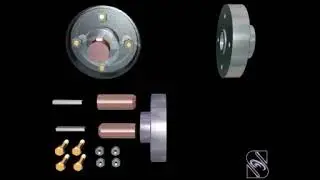 Flange Coupling Explained | Working Principle & Applications | 3D Mechanical Animation