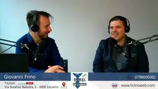 Intervista andata in onda su SwissItalia Radio a Giovanni Frino titolare di ticinoWEB