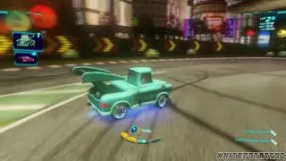 Cars 2: The Video Game | Tokyo Mater - Vista Run | WhitePotatoYT!