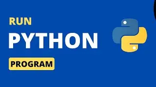 How to run python program code