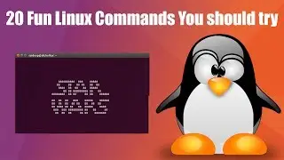 20 Fun Linux 🐧 Commands You should try 💻😎👍