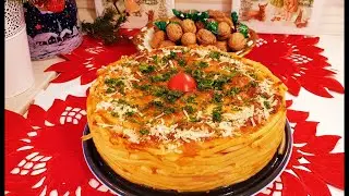 Торт Макароны по флотски!Видео с Глюкштадт!