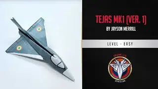 Easy Jet: Tejas Mk1 (Ver. 1) Fighter Jet Tutorial
