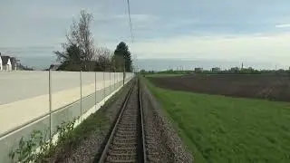 Train cab ride; Ludwigshafen-Oggersheim - Gate BASF (20240405)