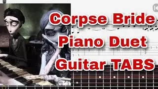 Corpse Bride Piano Duet Guitar Tabs