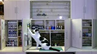 Моё рабочее место для сборки моделей.