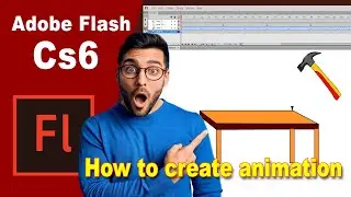 How to create animation in adobe flash cs6  | Flash | Animate 2022