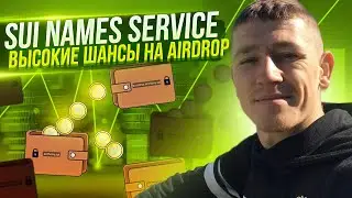 SUI NAMES SERVICE - ВЫСОКИЕ ШАНСЫ НА AIRDROP / КРИПТОВАЛЮТА