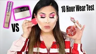 JEFFREE STAR MAGIC STAR CONCEALER VS TARTE SHAPE TAPE (10h wear!)
