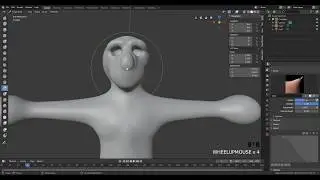 Oney makes a basic clay character in Blender (Stream Archive)