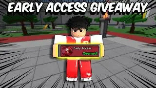 THE EARLY ACCESS GIVEAWAY!! #heroesbattlegrounds