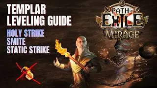 Templar Leveling Guide with New HOLY Skills | Pre KF Fusillade Totems | POE 3.28 Mirage