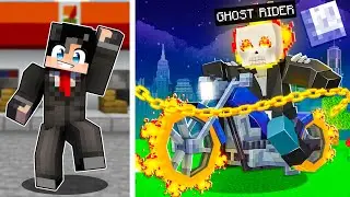 Playing GHOST RIDER in Minecraft!