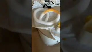 Делаем огромные бублики для фотосессии на масленицу