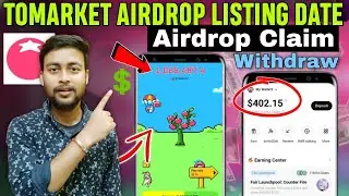Tomarket Airdrop Listing Date | Tomarket airdrop price leaked | Tomarket airdrop | Tomarket app coin
