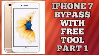 IPHONE 7 BYPASS WITH FREE TOOL PART 1 BY ||#PKMobileSoftwareSolutions #viral #free #trending