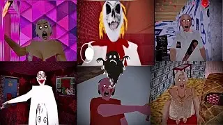 Jump Scares | Granny Mods | MomoGranny😨BarbieGranny😨RichGranny😨PiggyGranny😨SnowGranny And More