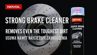 Effective and efficient brake cleaner - NOVOL STRONG BRAKE CLEANER