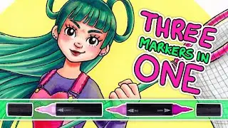 Three Markers in One? Spectrum Noir Triblend Markers