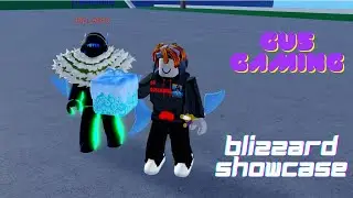 BLOX FRUITS blizzard showcase !!!
