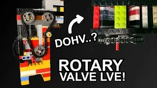 ROTARY Valve Lego Vacuum Engine