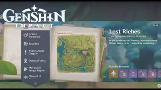 Treasure Area 1 | Lost Riches | Chatrakam Cave | Genshin Impact