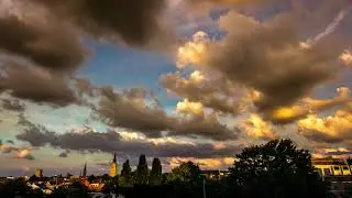 Clouds Timelapse - Copyright Free Stock Footage Clip