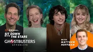 Sit Down with the Stars of Ghostbusters: Afterlife – Regal Theatres HD