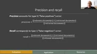 Text Analysis: Evaluation