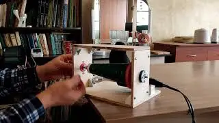 Простая электрическая моталка на конус