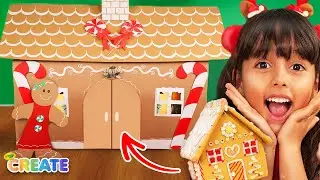 DIY Giant Gingerbread House for a Magical Holiday!
