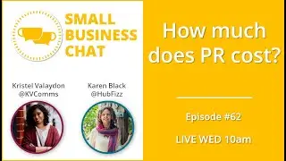 Small Business Chat - How much does PR cost?
