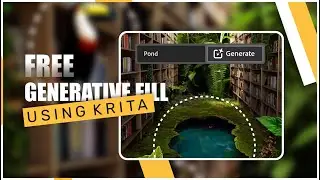 Top FREE Photoshop Generative Fill AI Alternative | KRITA Generative Fill