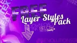 [FREE] RevolutionsGFX // Layer Styles Pack V1.0