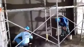 Finiching mason.ang bilis nila magtrabho....