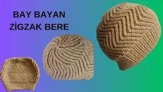 ZIGZAG BERET MODEL FOR MEN AND WOMEN