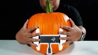 MICROPHONE IN A PUMPKIN 🎃 ASMR - 3D Sounds - 1 Hour - No Talking