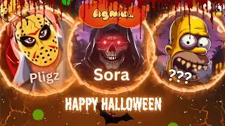 Agma.io Halloween 🧟‍♂️Destruction | Feat ??? | Giveaway | Red name ??