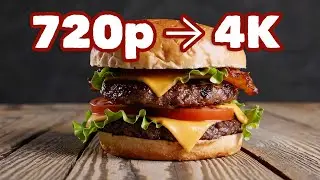 SORA 720p to 4K – Topaz Video AI Upscale Example